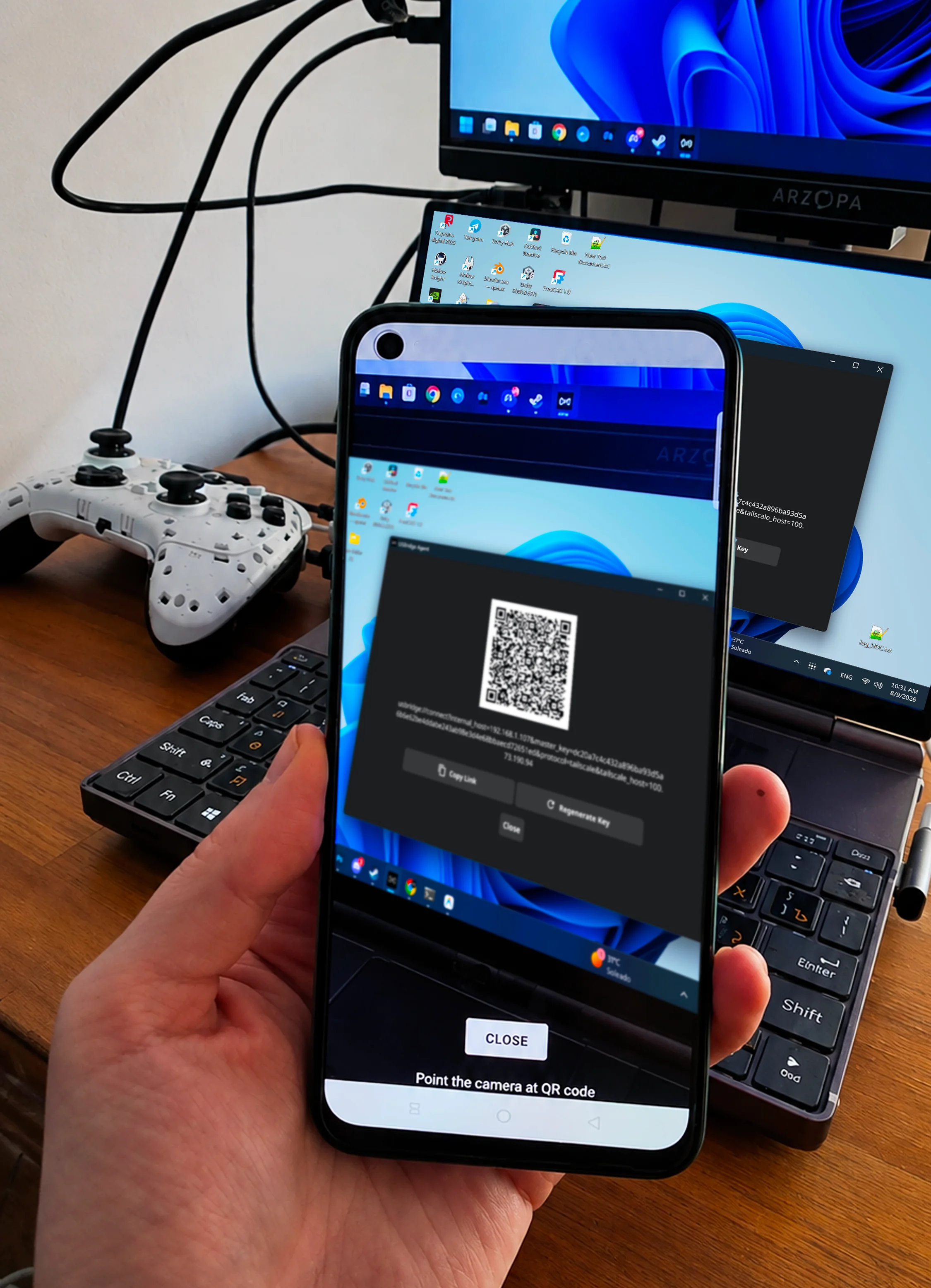 Step 2: Scan or Link